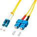 LINDY 47475 Glasfaser LWL Anschlusskabel Singlemode OS2 15.00 m