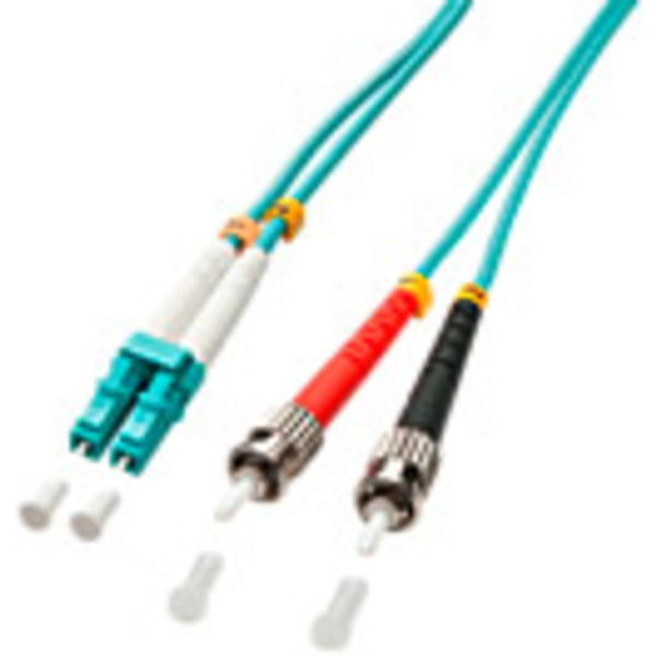 LINDY 46384 fibre optique FO Câble de raccordement Multimode OM3 10.00 m