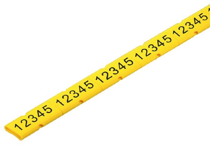 Weidmüller 1579500000 CLI M 2-25Q SDR SG Kabelmarkierungssystem Gelb Anzahl Markierer: 100 100St.