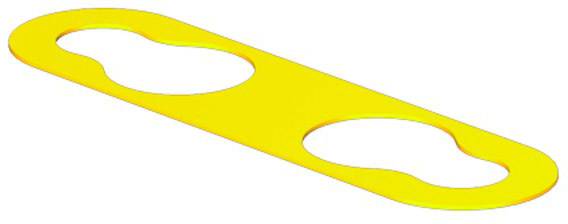 Weidmüller 2006470000 WM 3/6 5.0-8.0MM GE Kabelmarkierungssystem Beschriftungsfläche: 10 x 7mm Gelb Anzahl Markierer: 2000 2000St.