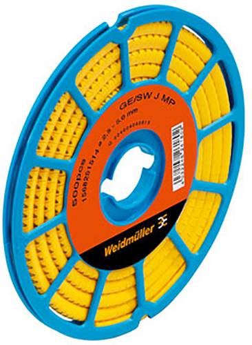 Weidmüller 1899250000 CLI M 2-9 SDR CD Kabelmarkierungssystem Gelb Anzahl Markierer: 200 200 St.