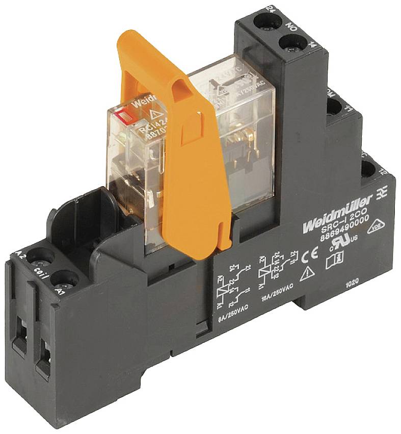 Weidmüller RCIKIT 230VAC 2CO LD/V Koppelrelais 230 V/AC 8 A 2 Wechsler 10 St.