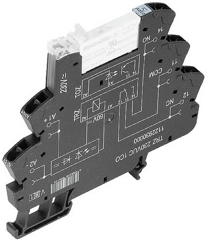 Weidmüller TRZ 120VUC 1CO AGSNO Koppelrelais 120 V DC/AC 6 A 1 Wechsler 10 St.