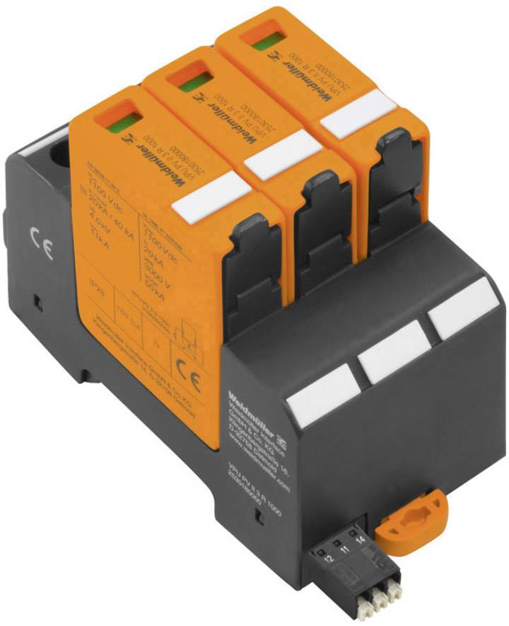 Weidmüller 2530190000 VPU PV I+II 3 R 1000 E Überspannungsschutz-Ableiter steckbar 20 kA 1St.