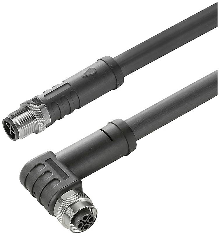 Weidmüller 2050461000 Sensor-/Aktor-Steckverbinder, konfektioniert Buchse 3.50 m Polzahl: 4 1 St.