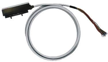 Ein Kabel mit mehreren Drähten, das an einen schwarzen Steckverbinder angeschlossen ist.