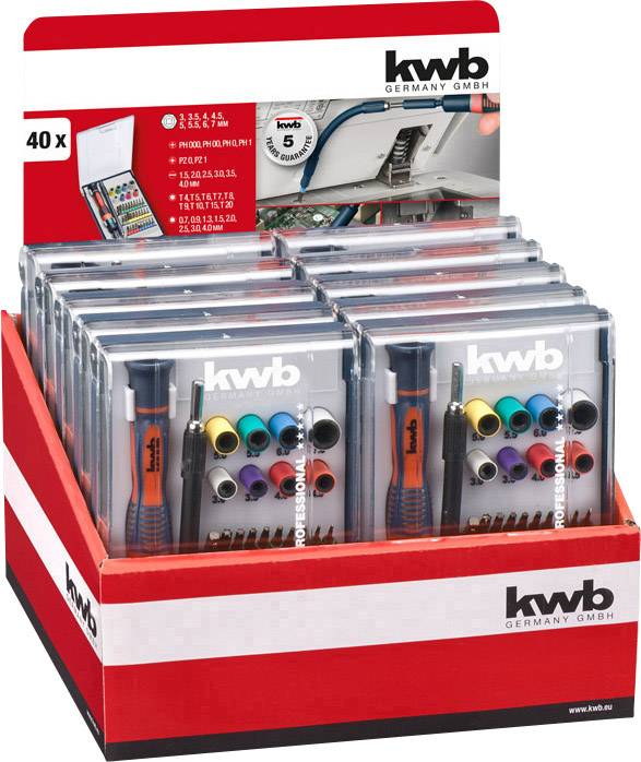 Kwb 115700 Bit-Set 40teilig