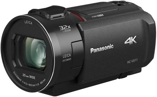 Panasonic HC-VX11EG-K Camcorder 7.6 cm 3 Zoll 8.57 Megapixel Opt. Zoom: 24 x Schwarz