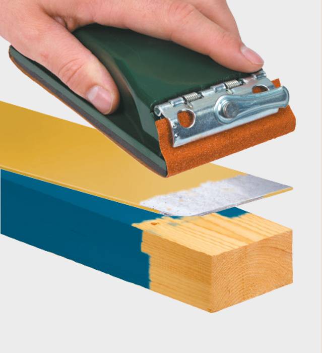 Kwb 485170 PROFI Handschleifer-Set, mit 50 Schleifstreifen 93 x 230mm 1St.