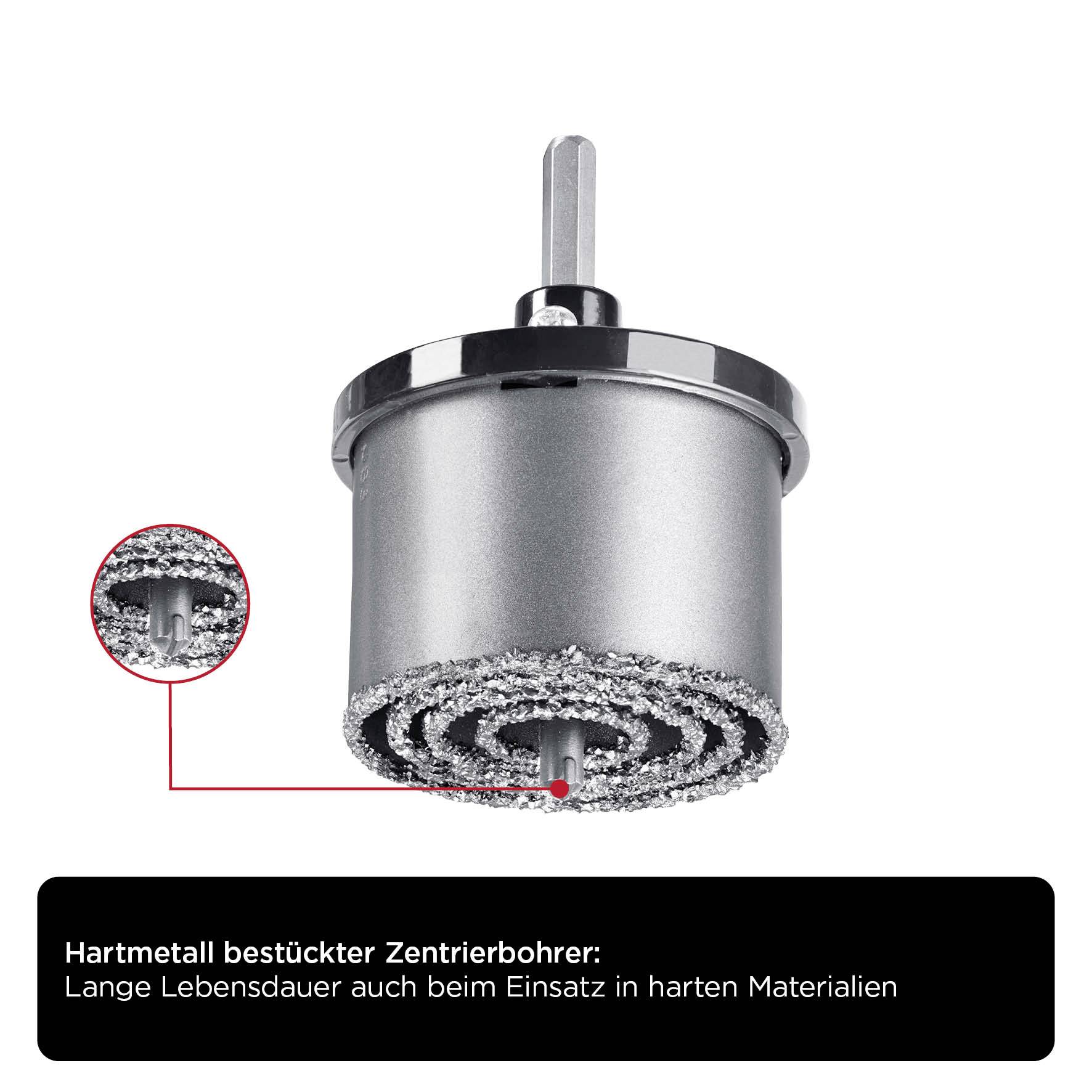 kwb 499690 Lochsägen-Set 6teilig 33 mm, 53 mm, 67 mm, 83 mm 6 St.