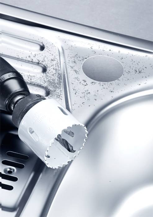 Kwb 598260 Lochsägen-Set 7teilig 35 mm, 44 mm, 51 mm, 65 mm, 68mm C45 1St.