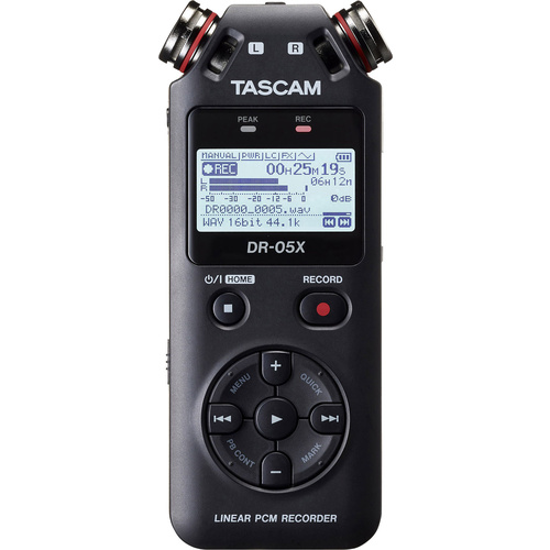 Tascam DR-05X Audio-Recorder Schwarz