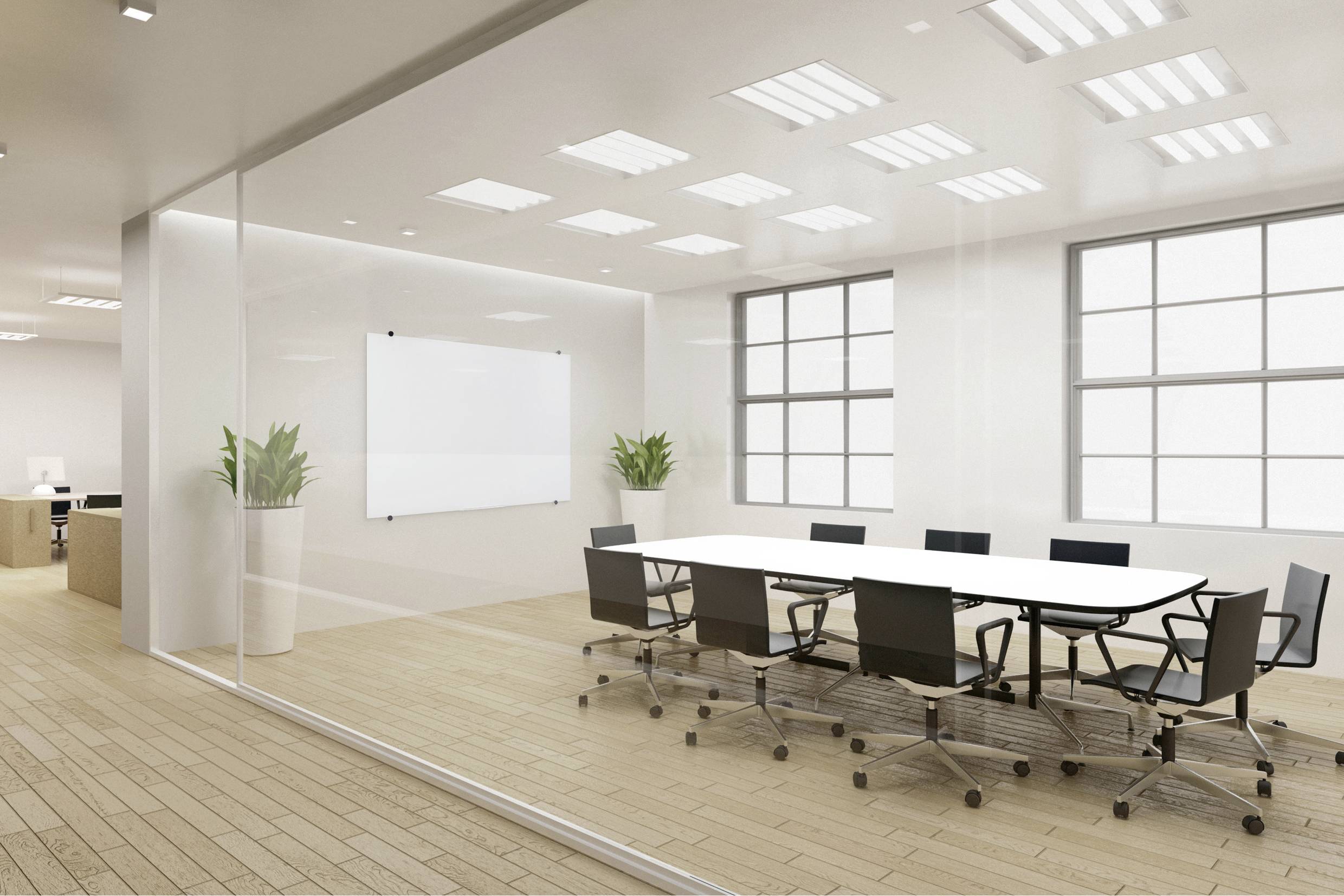 SpeaKa Professional Glas-Magnetboard SP-GWW-001 (B x H) 1200mm x 900mm Weiß glatt Inkl. Ablageschale