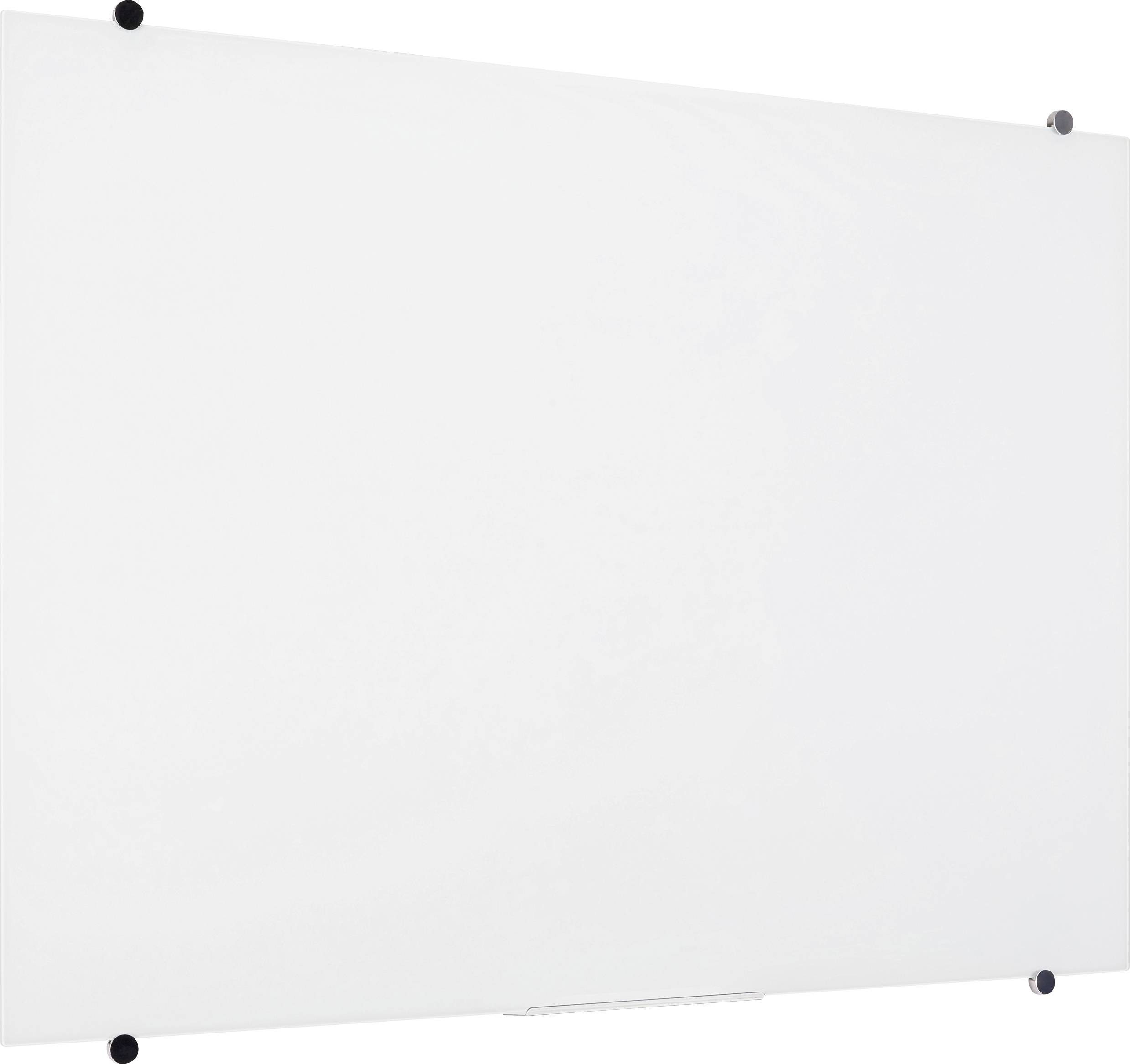 SpeaKa Professional Glas-Magnetboard SP-GWW-001 (B x H) 1200mm x 900mm Weiß glatt Inkl. Ablageschale