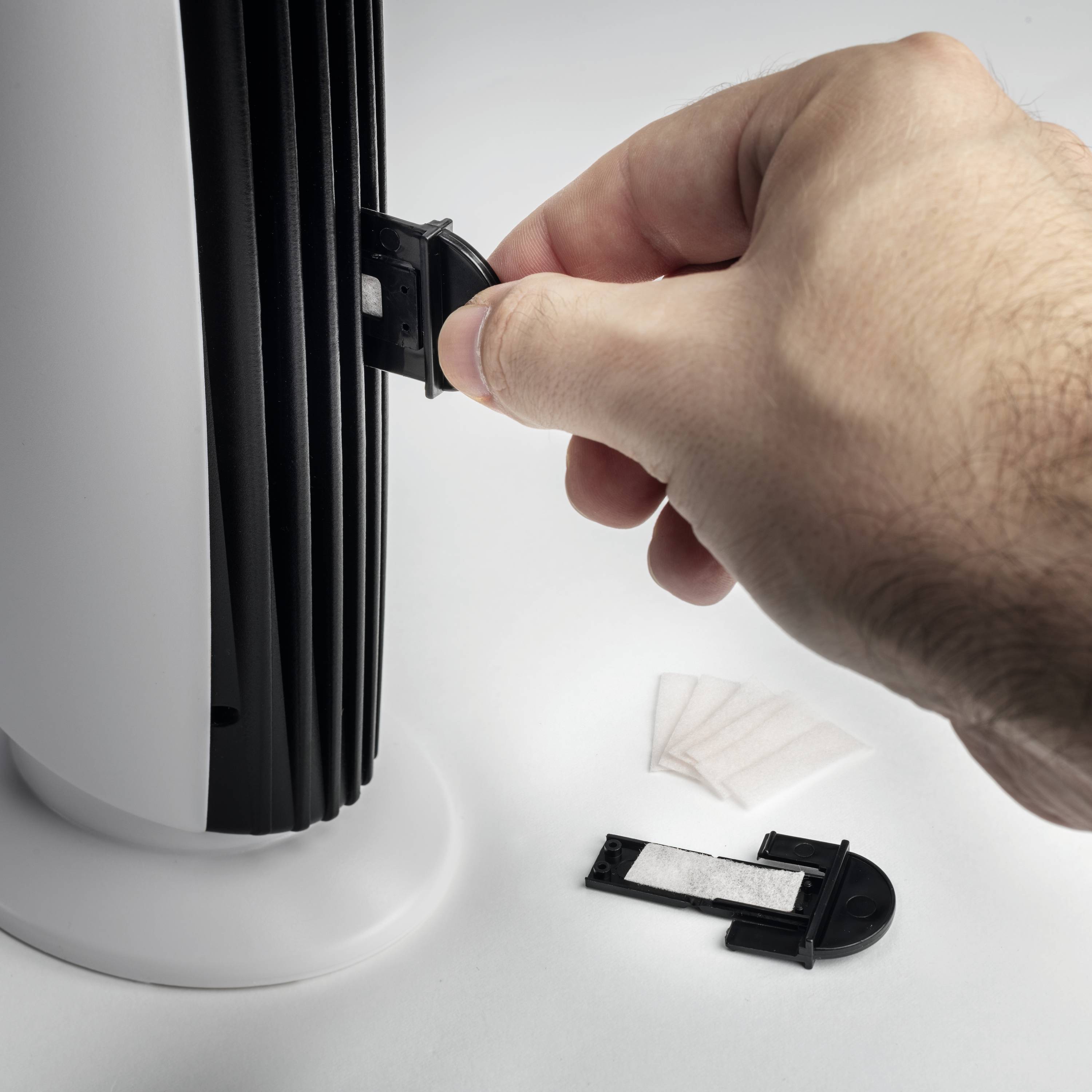 ASIGO 90965 Ionisator 20m² Schwarz, Weiß