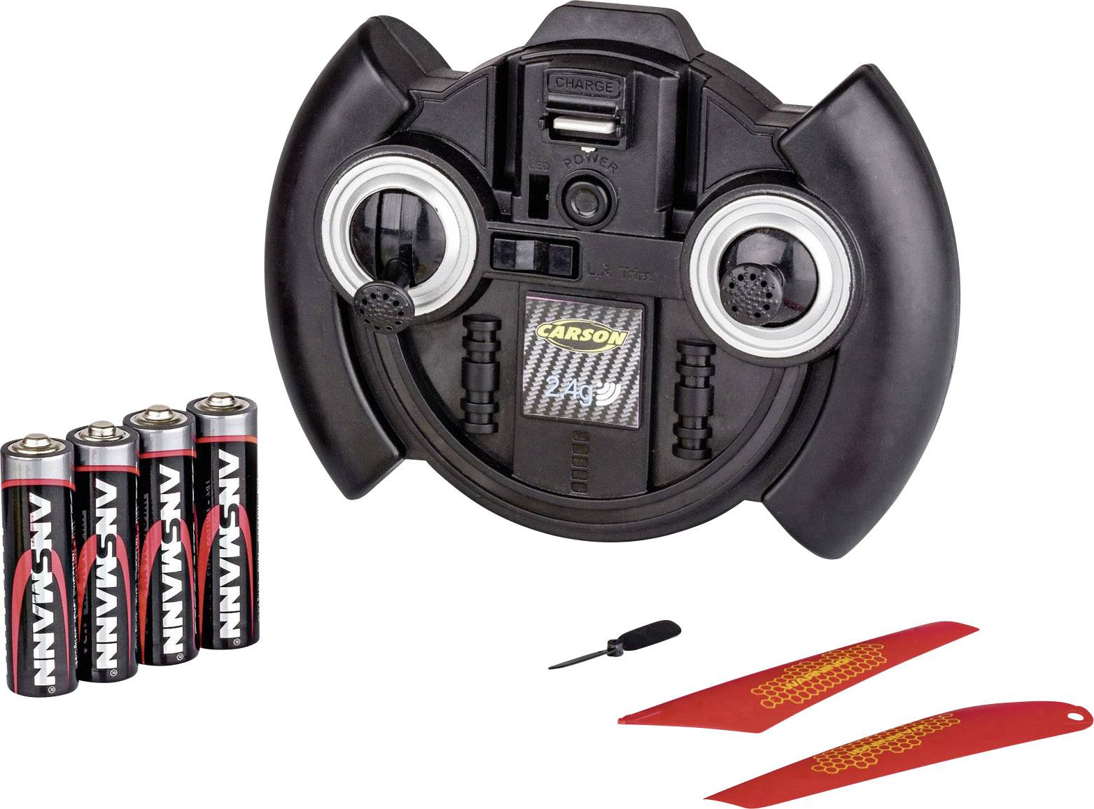 Carson RC Sport Easy Tyrann 180 Feuerwehr RC Doppelrotor Hubschrauber RtR