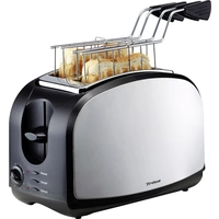 Trisa Crispy Snack Toaster Edelstahl, Schwarz Trisa Crispy Snack Toaster Edelstahl, Schwarz