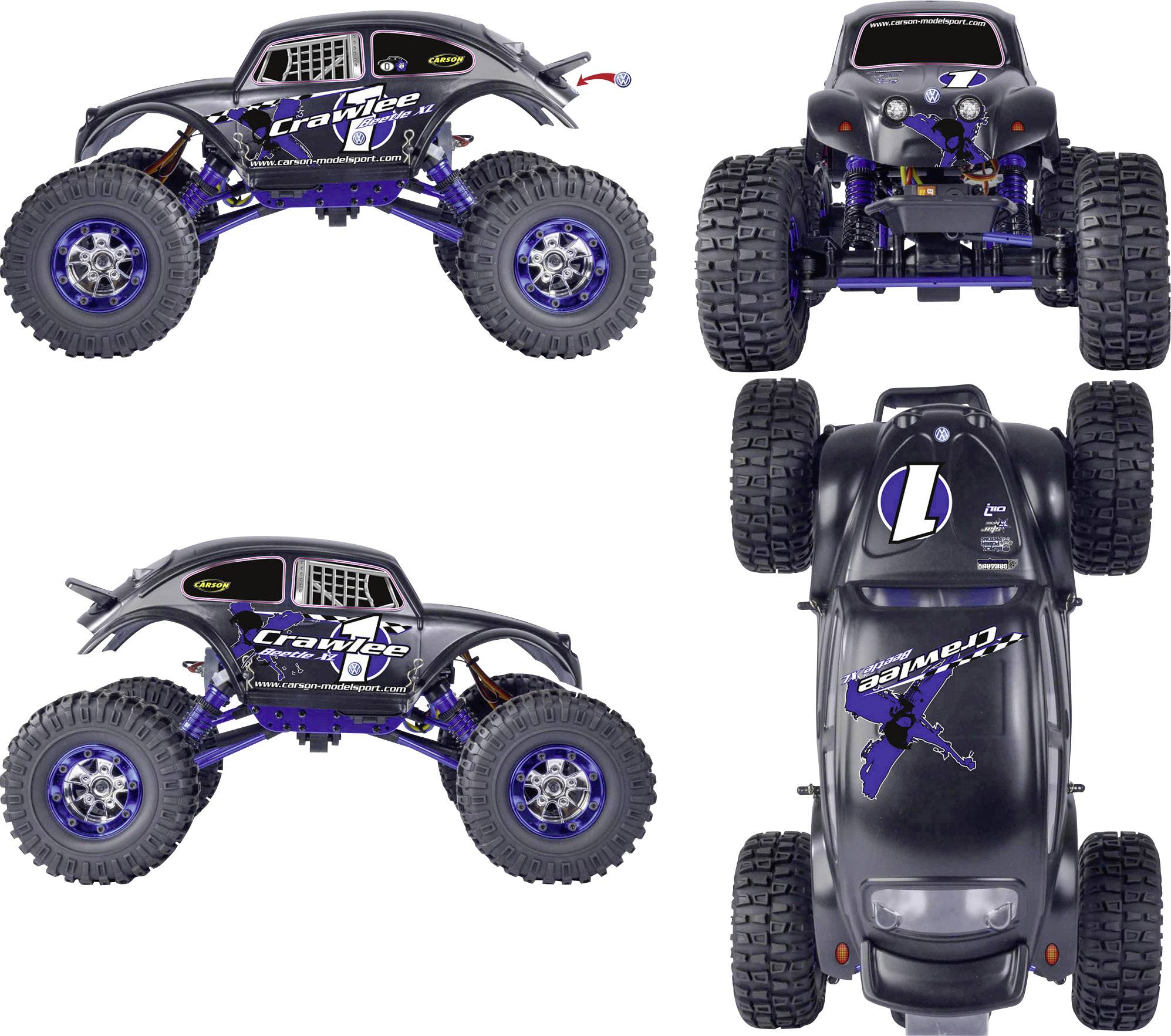 Carson Modellsport X-Crawlee XL Beetle Brushed 1:10 RC Modellauto ...