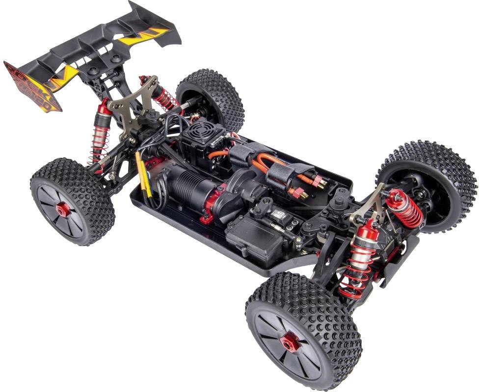 Carson Modellsport Virus 6S 120 km/h Brushless 1:8 RC Modellauto Elektro Buggy Allradantrieb (4WD) 100% RtR 2,4GHz