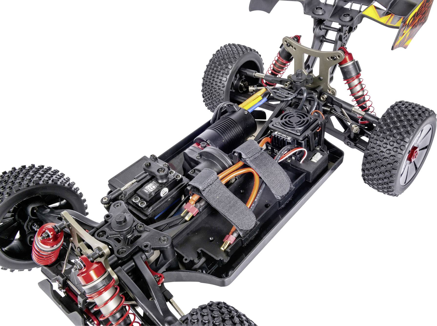 Carson Modellsport Virus 6S 120 km/h Brushless 1:8 RC Modellauto Elektro Buggy Allradantrieb (4WD) 100% RtR 2,4GHz