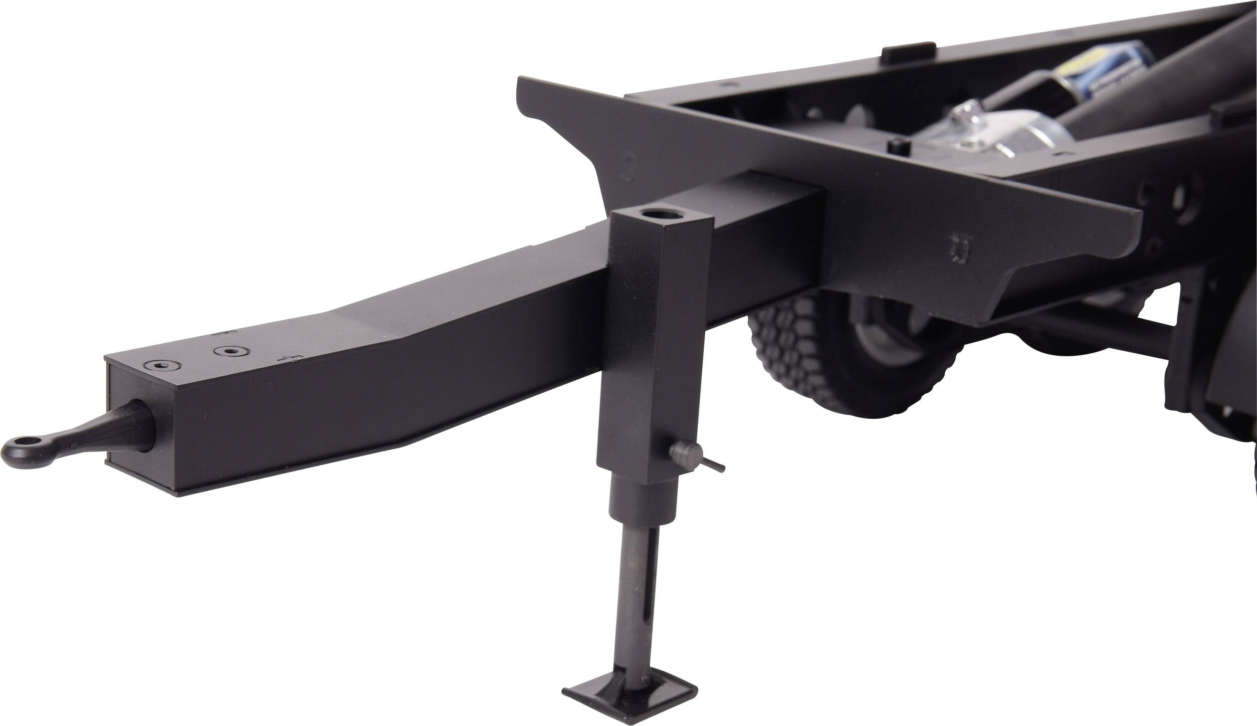 Carson Modellsport 500907425 2-Achs Kipp-Zentralanhänger 1:14 Muldenkipper