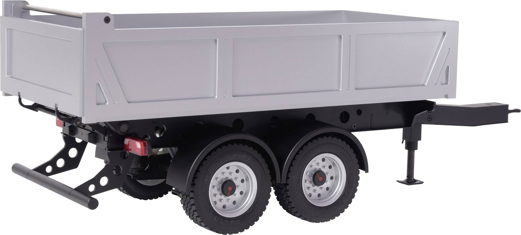 Carson Modellsport 500907425 2-Achs Kipp-Zentralanhänger 1:14 Muldenkipper