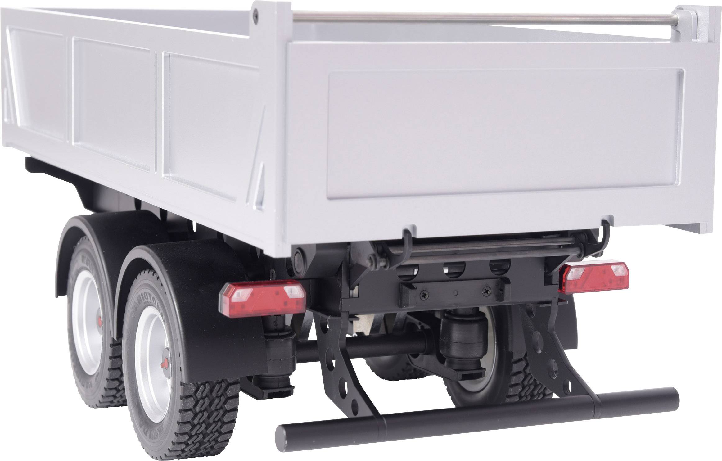 Carson Modellsport 500907425 2-Achs Kipp-Zentralanhänger 1:14 Muldenkipper