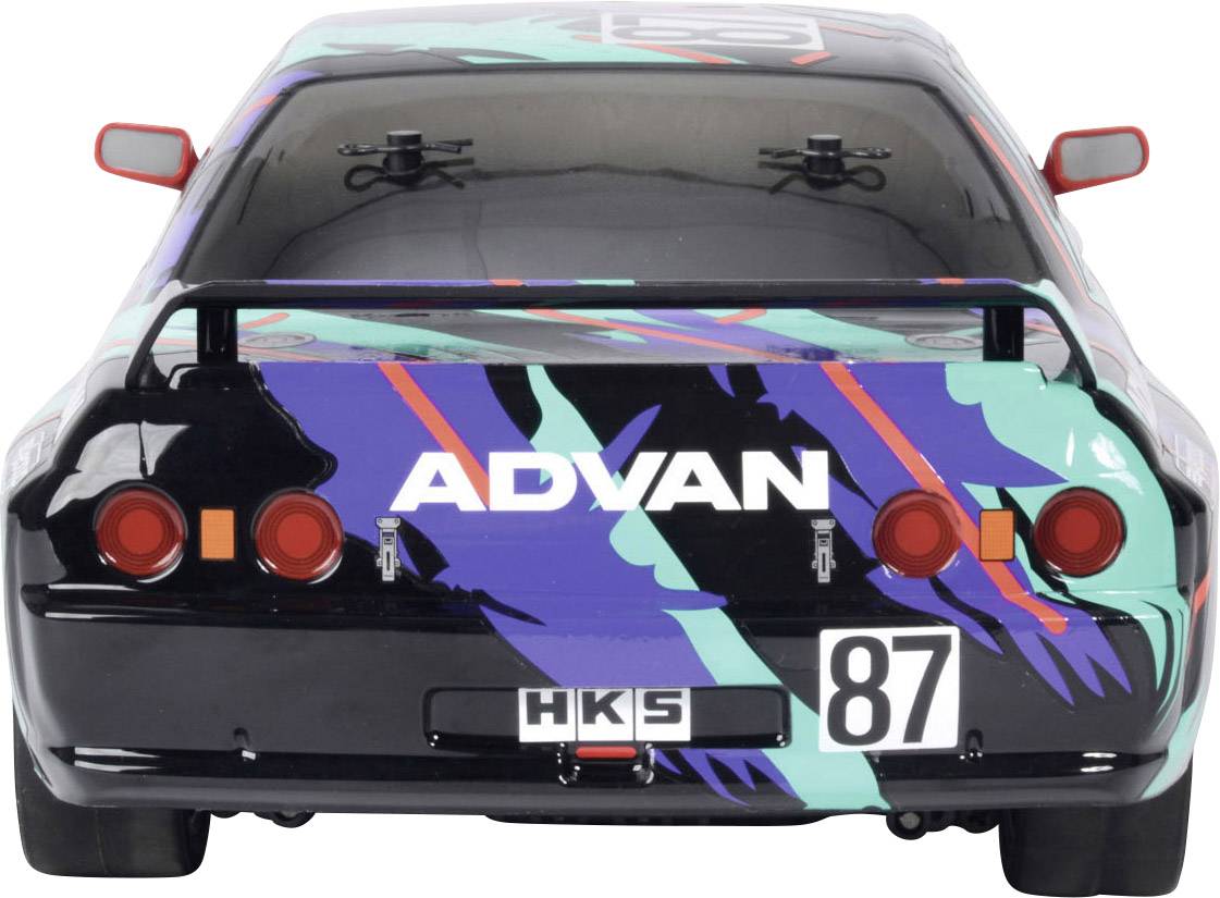 Tamiya TT-01E HKS Nissan Skyline GT-R Brushed 1:10 RC Modellauto Elektro Straßenmodell Allradantrieb (4WD) Bausatz