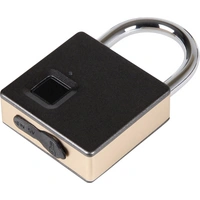 Joy-it Vorhängeschloss 53.4mm Anthrazit-Grau Fingerabdruckschloss Joy-it Vorhängeschloss 53.4mm Anthrazit-Grau Fingerabdruckschloss