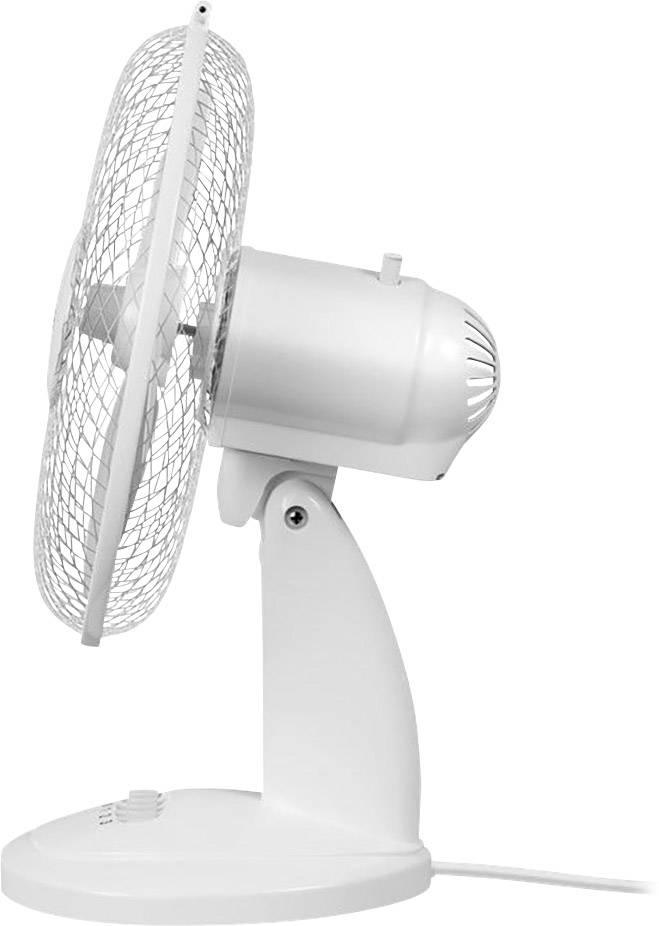 Goobay 12" Tischventilator Tischventilator 40 W (Ø x H) 35 cm x 42 cm Weiß Oszillierend