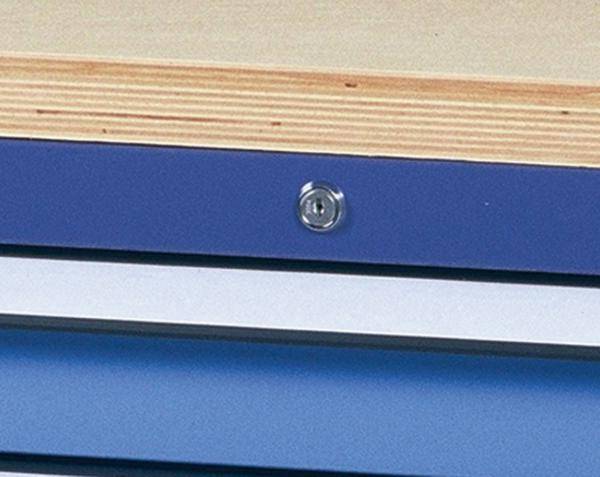 Thur-Metall 84583333_1728 Werkbank (B x H x T) 2500 x 840 x 700mm