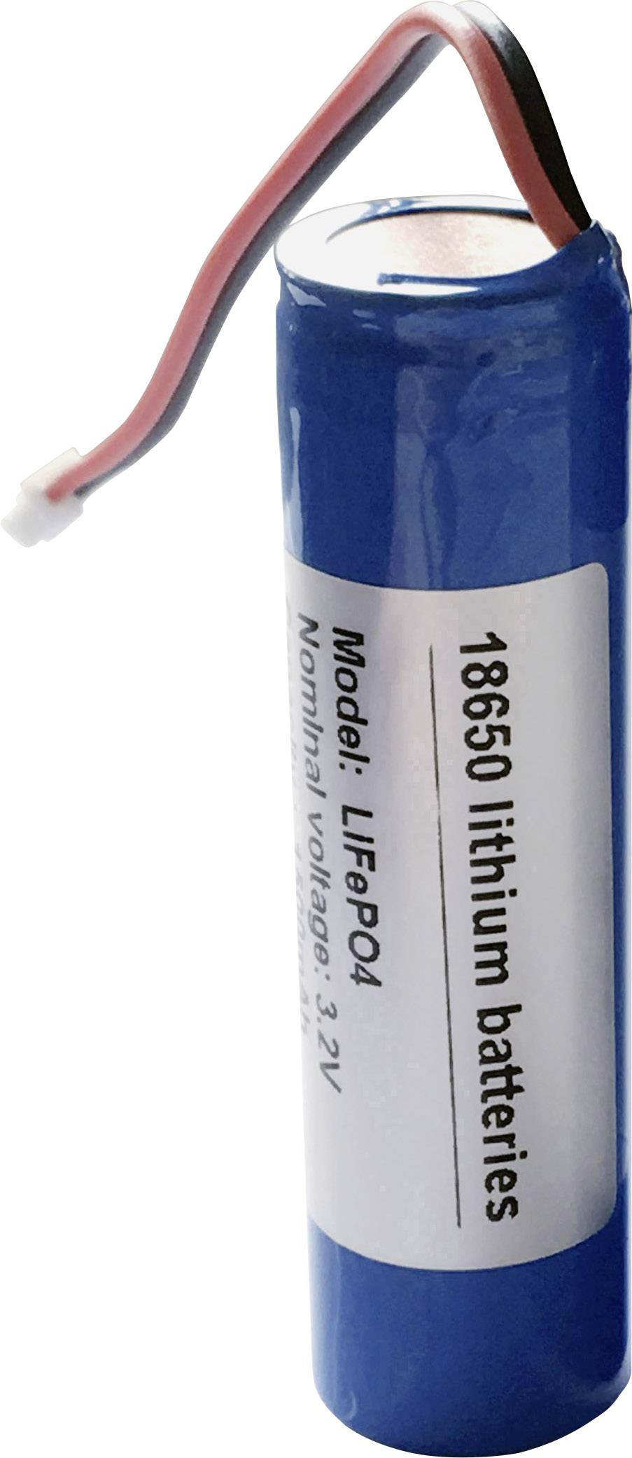 Beltrona 18650XH2.54 Spezial-Akku 18650 Stecker LiFePO 4 3.2 V 1500 mAh 1 St.