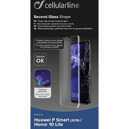 Cellularline TEMPGCABPSMART19T Displayschutzglas Passend für: Huawei P Smart 1St.