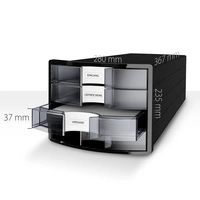 HAN IMPULS 2.0 1013-51 Schubladenbox Weiß DIN A4, DIN C4 Anzahl der Schubfächer: 4 HAN IMPULS 2.0 1013-51 Schubladenbox Weiß DIN A4, DIN C4 Anzahl der Schubfächer: 4