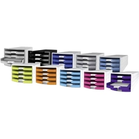 HAN IMPULS 2.0 1013-51 Schubladenbox Weiß DIN A4, DIN C4 Anzahl der Schubfächer: 4 HAN IMPULS 2.0 1013-51 Schubladenbox Weiß DIN A4, DIN C4 Anzahl der Schubfächer: 4