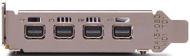 PNY Workstation-Grafikkarte Nvidia Quadro P620 2GB DDR5-RAM PCIe x16 Mini DisplayPort