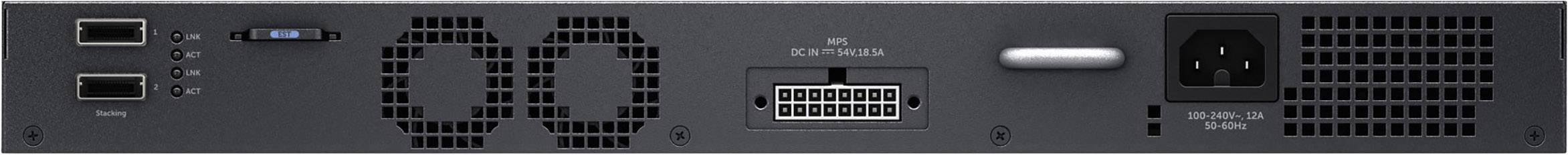 Dell Networking N2024P - Switch - L2+ - managed - 24 x 10/100/1000 + 2 x 10 Gigabit SFP+ - Luftstrom von vorne nach hinten