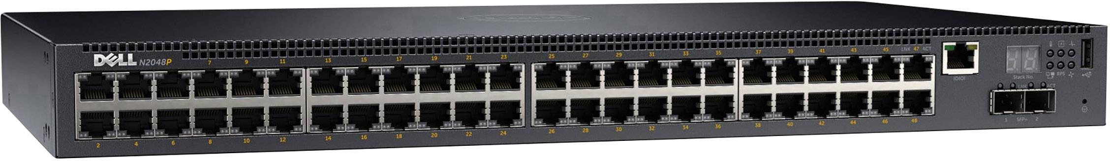 Dell 210-ABNY N2048P - Switch - L2+ Netzwerk Switch 1 / 10 GBit/s