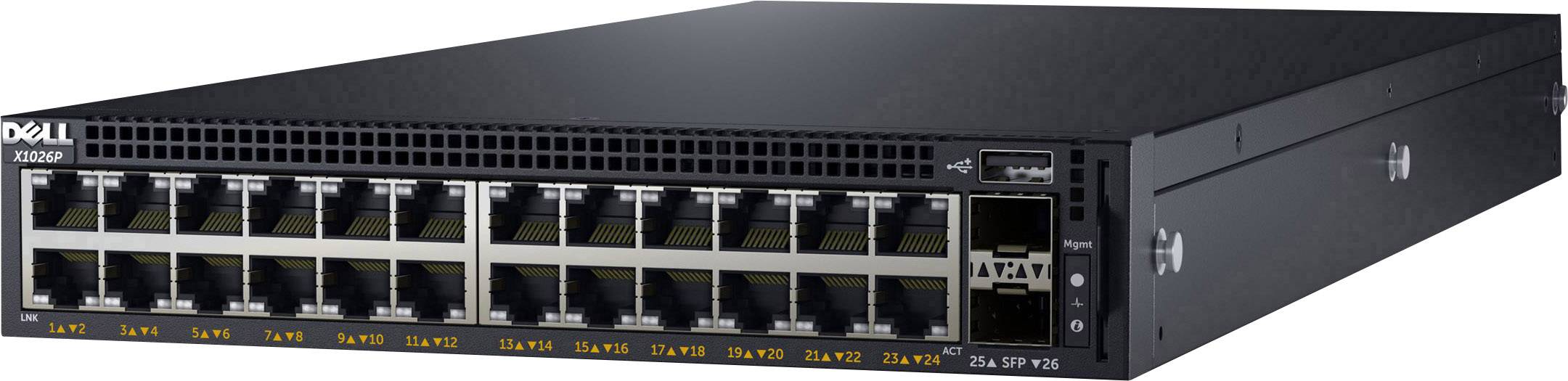 Dell 210-AEIN X1026P - Switch - L2+ Netzwerk Switch 1 GBit/s
