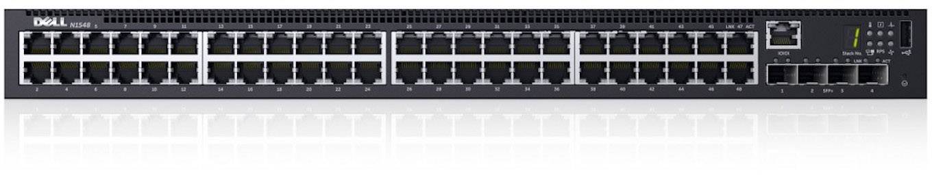 Dell 210-AEVZ N1548 - Switch - L2+ Netzwerk Switch 1 / 10 GBit/s