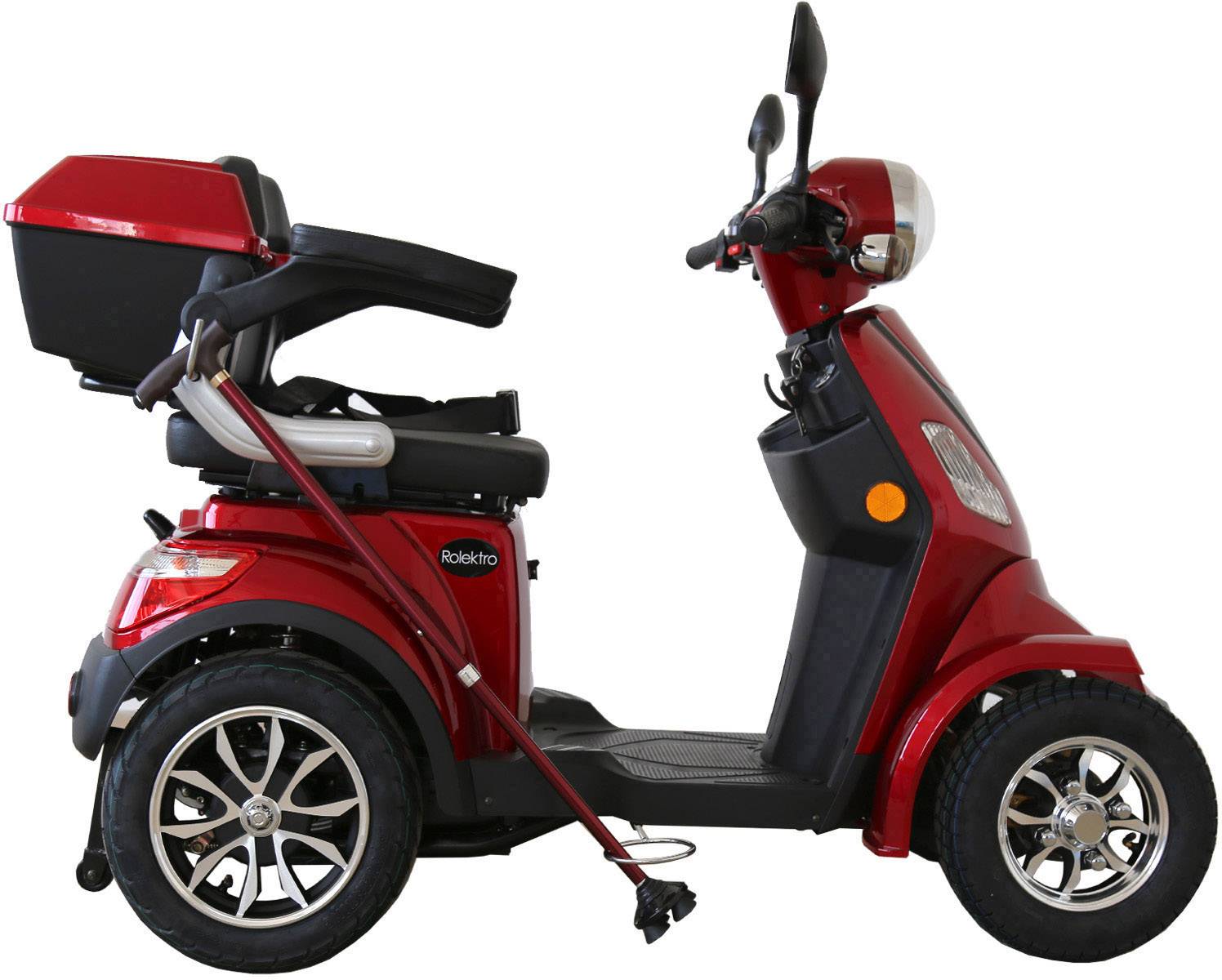 Rolektro E-Quad 15 V.2, Rot, 1000 Watt E-Quad Rot Blei-Gel 60V 20Ah