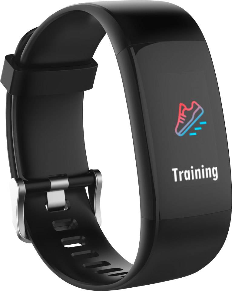 Swisstone Fitness-Tracker Schwarz