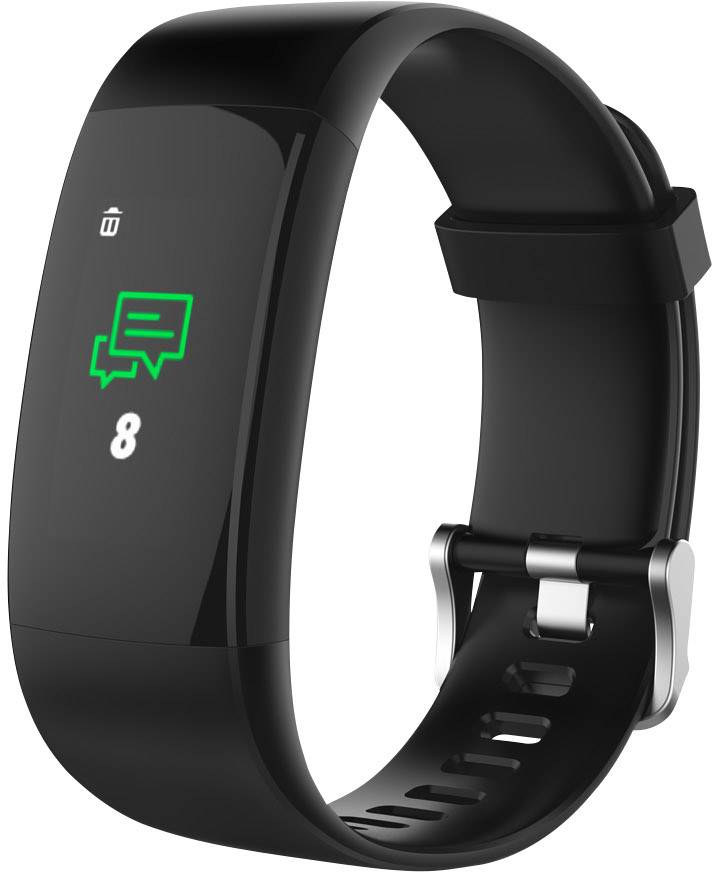 Swisstone Fitness-Tracker Schwarz