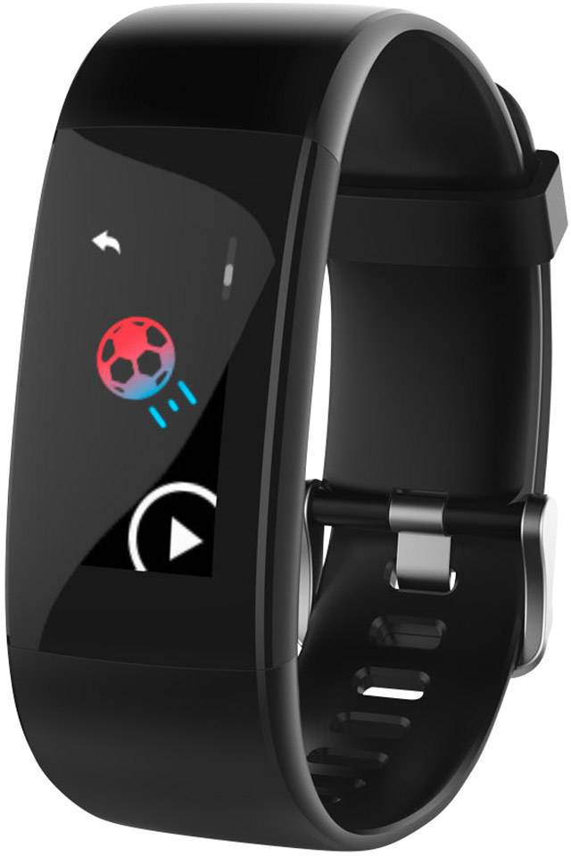 Swisstone Fitness-Tracker Schwarz