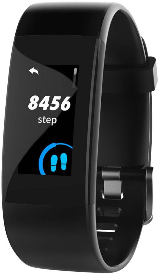 Swisstone Fitness-Tracker Schwarz