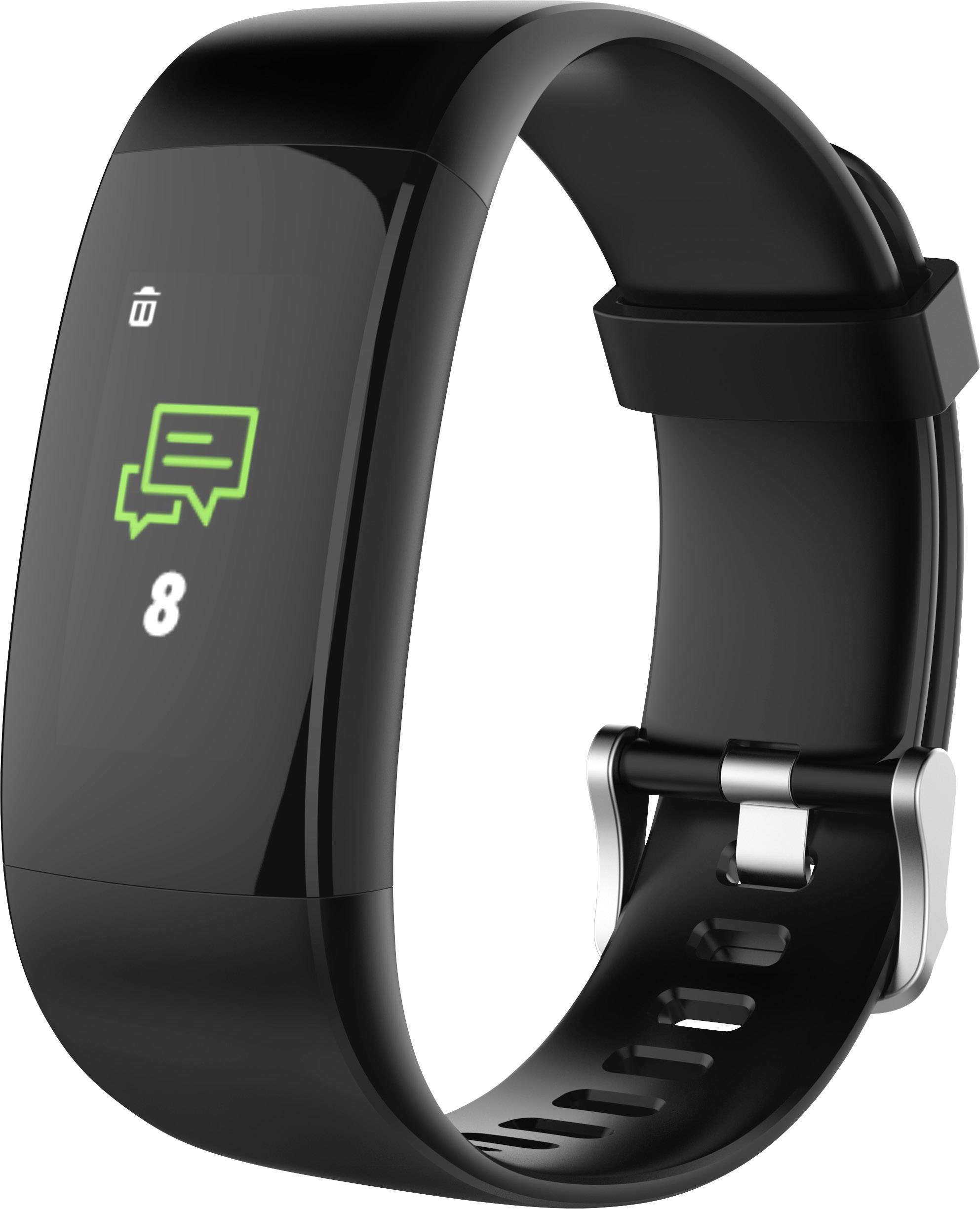 Swisstone Fitness-Tracker Schwarz