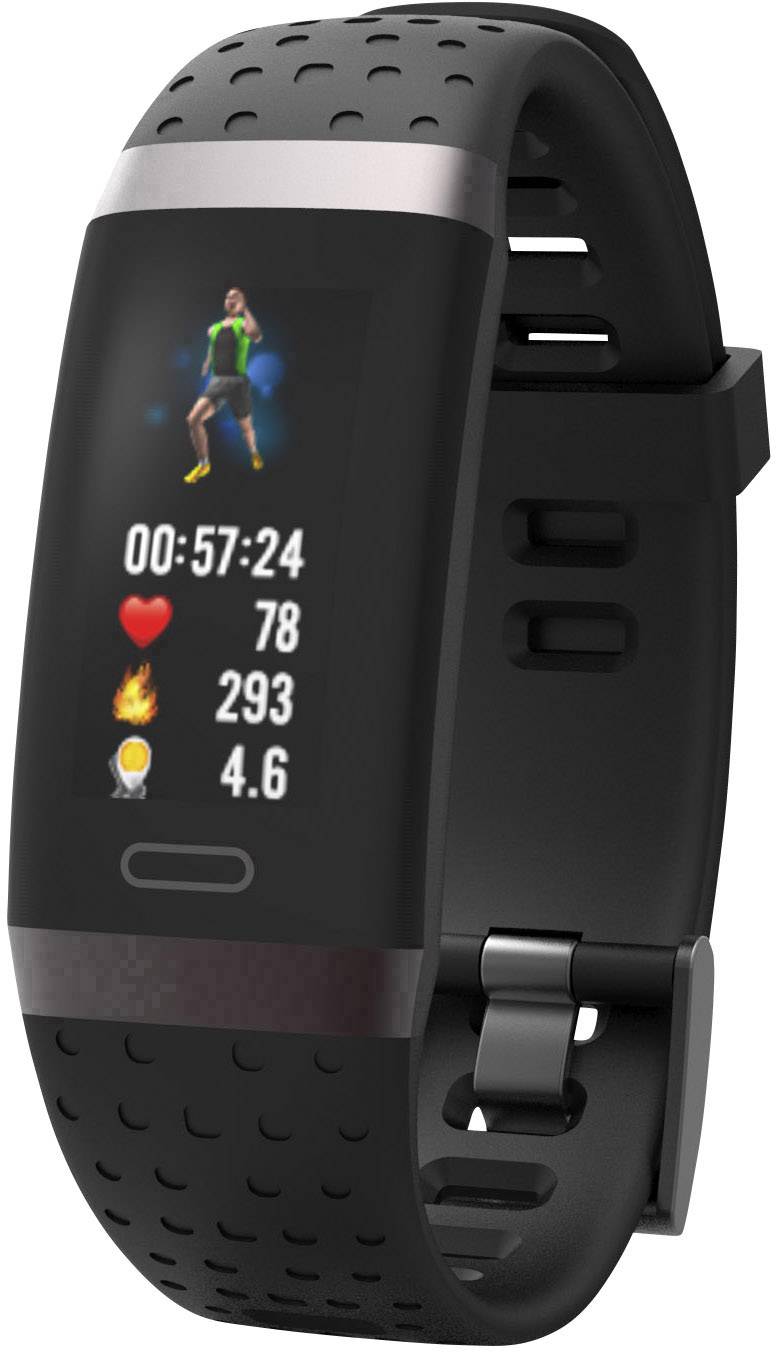 Swisstone SW 380 HR Fitness-Tracker Schwarz