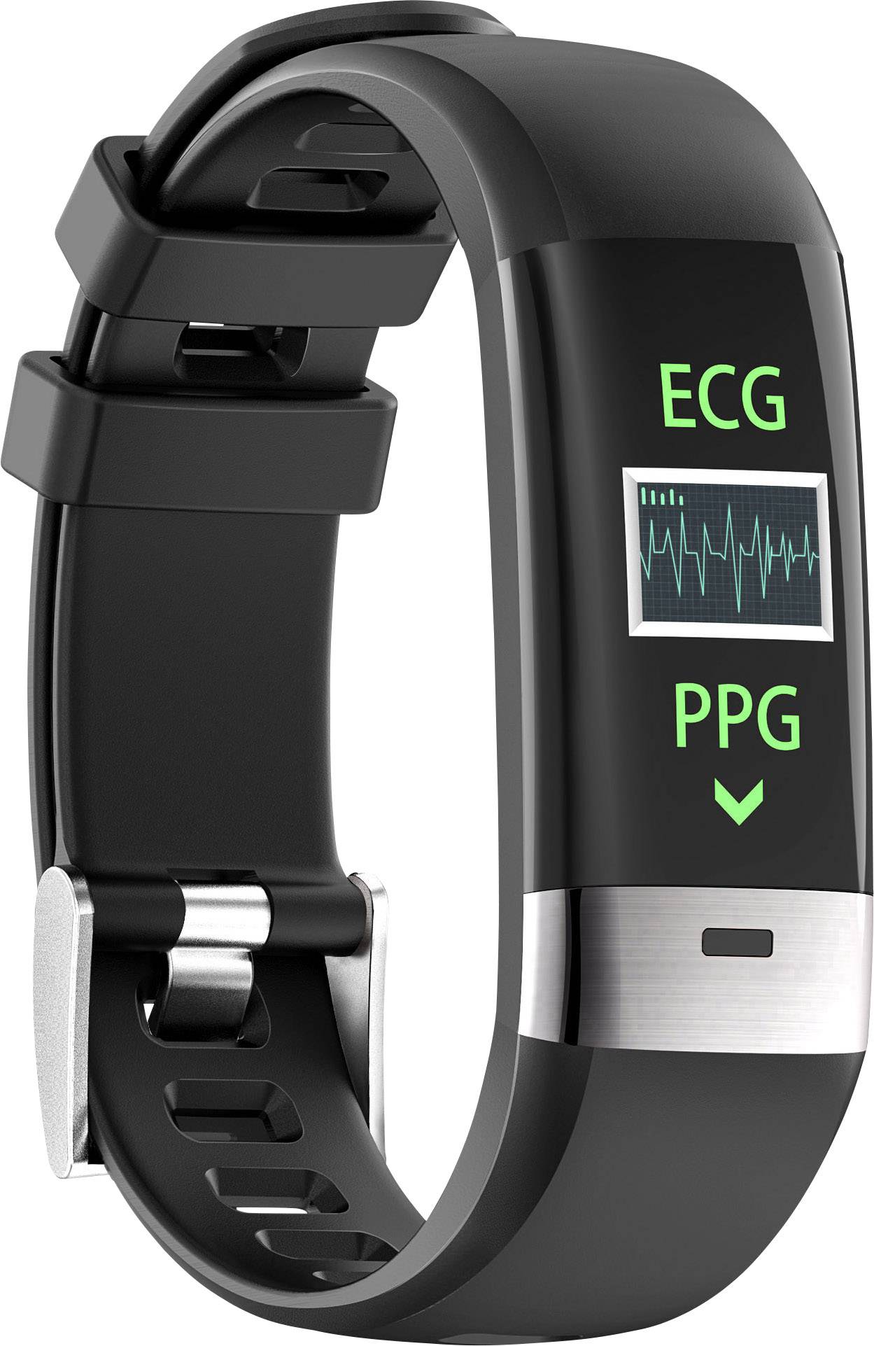 swisstone SW 620 ECG Fitness-Tracker Schwarz