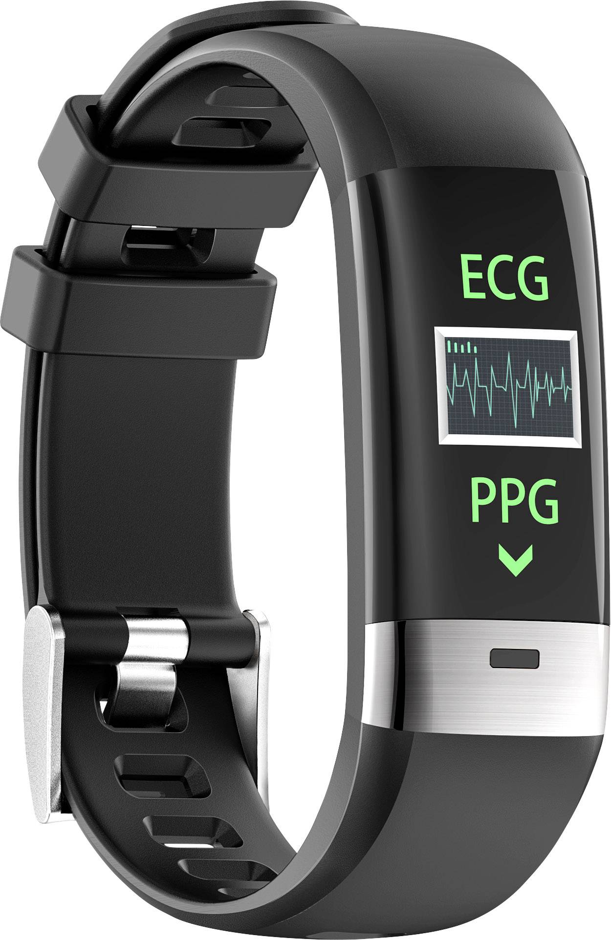 swisstone SW 620 ECG Fitness-Tracker Schwarz