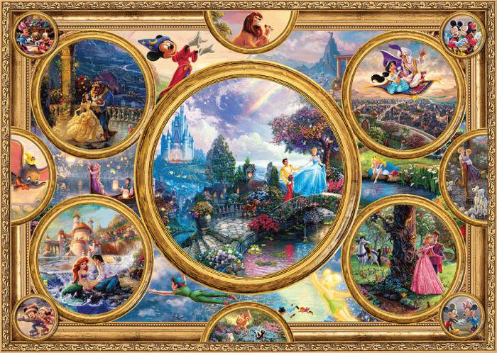 Pz. TK Disney Dreams Collection 2000T 59607 Puzzle Thomas Kinkade Disney Dreams Collection, 2000 Teile 1 St.